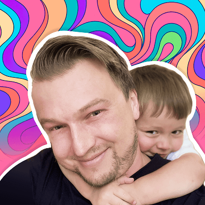 Tom Ulman with Julian